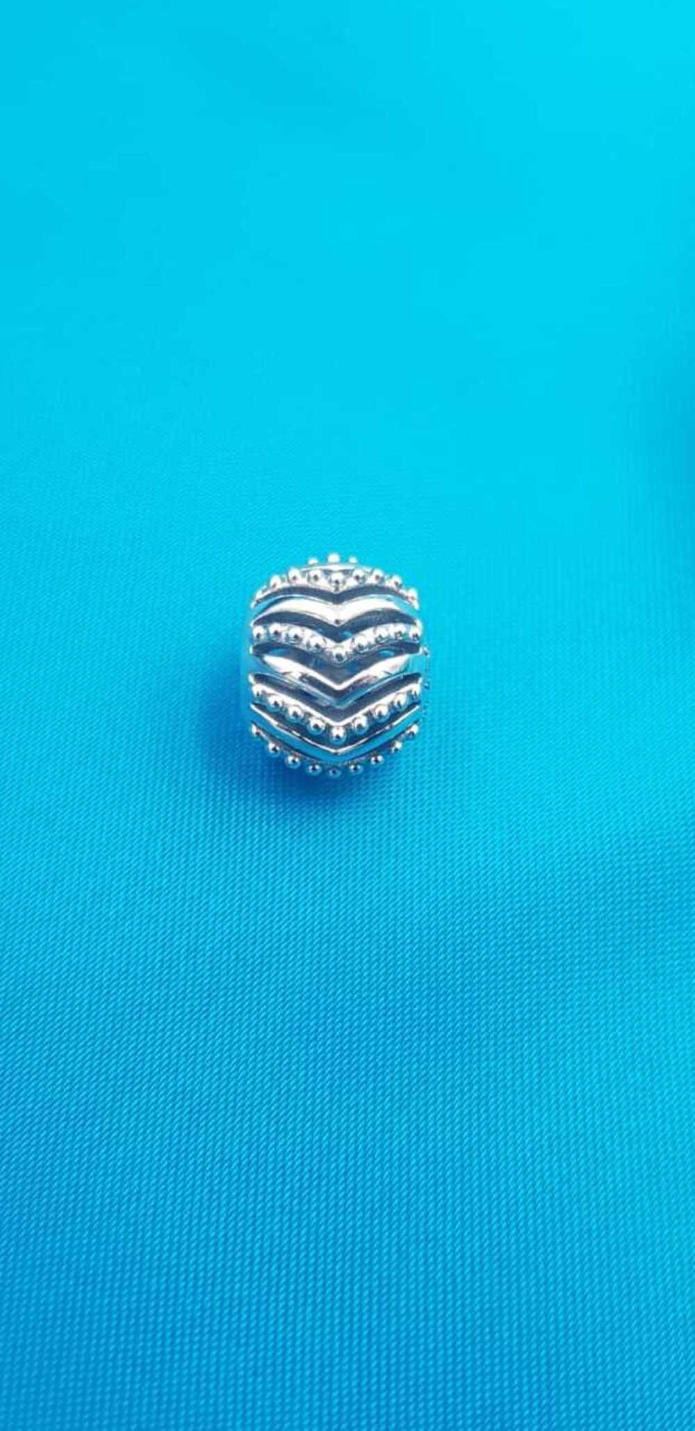 Vog Pandora’s Charm’s Geçişli Boncuk Köpüklü 925 Ayar Gümüş Charms