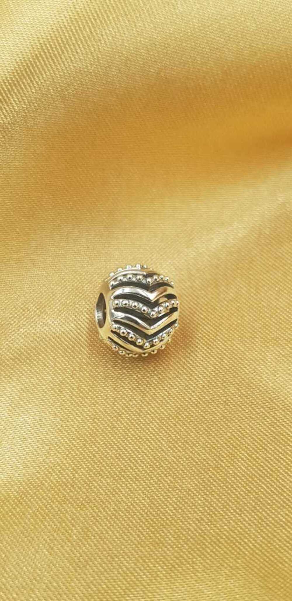 Vog Pandora’s Charm’s Geçişli Boncuk Köpüklü 925 Ayar Gümüş Charms