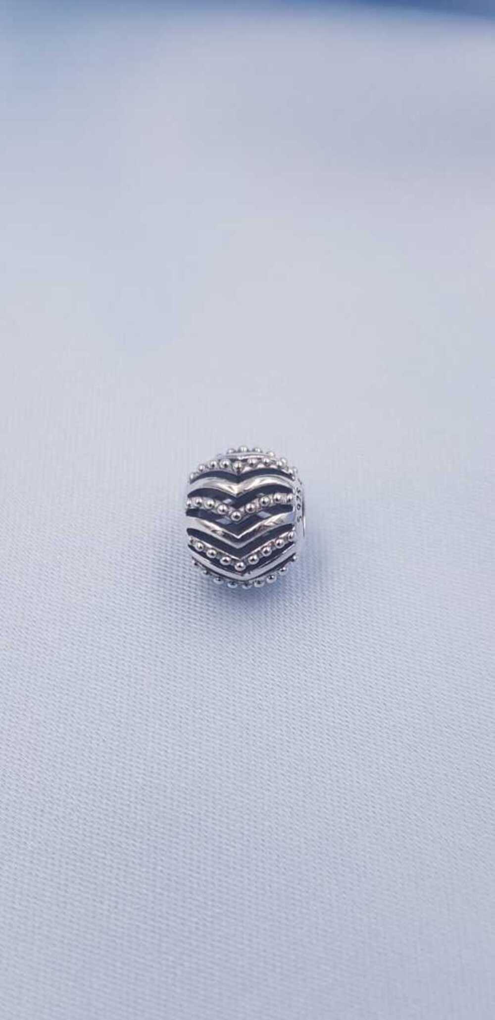 Vog Pandora’s Charm’s Geçişli Boncuk Köpüklü 925 Ayar Gümüş Charms