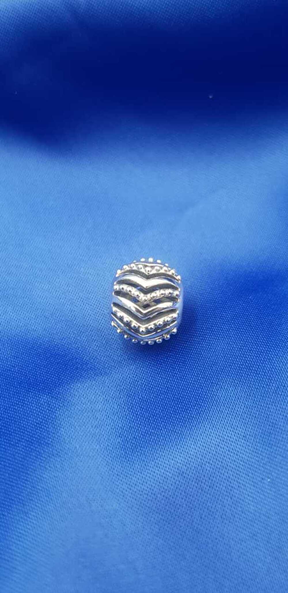 Vog Pandora’s Charm’s Geçişli Boncuk Köpüklü 925 Ayar Gümüş Charms