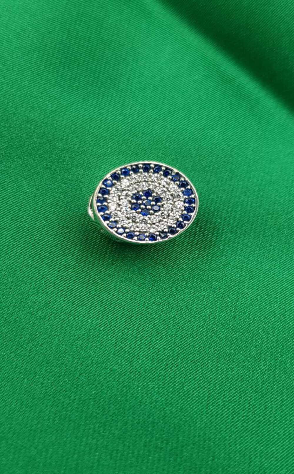 Vog Pandora’s Charm’s Göz Boncuk Taş Detaylı 925 Ayar Gümüş Charms