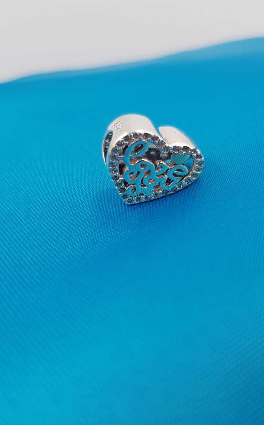 Vog Pandora’s Charm’s Love You-Seni Seviyorum 925 Ayar Gümüş Charms