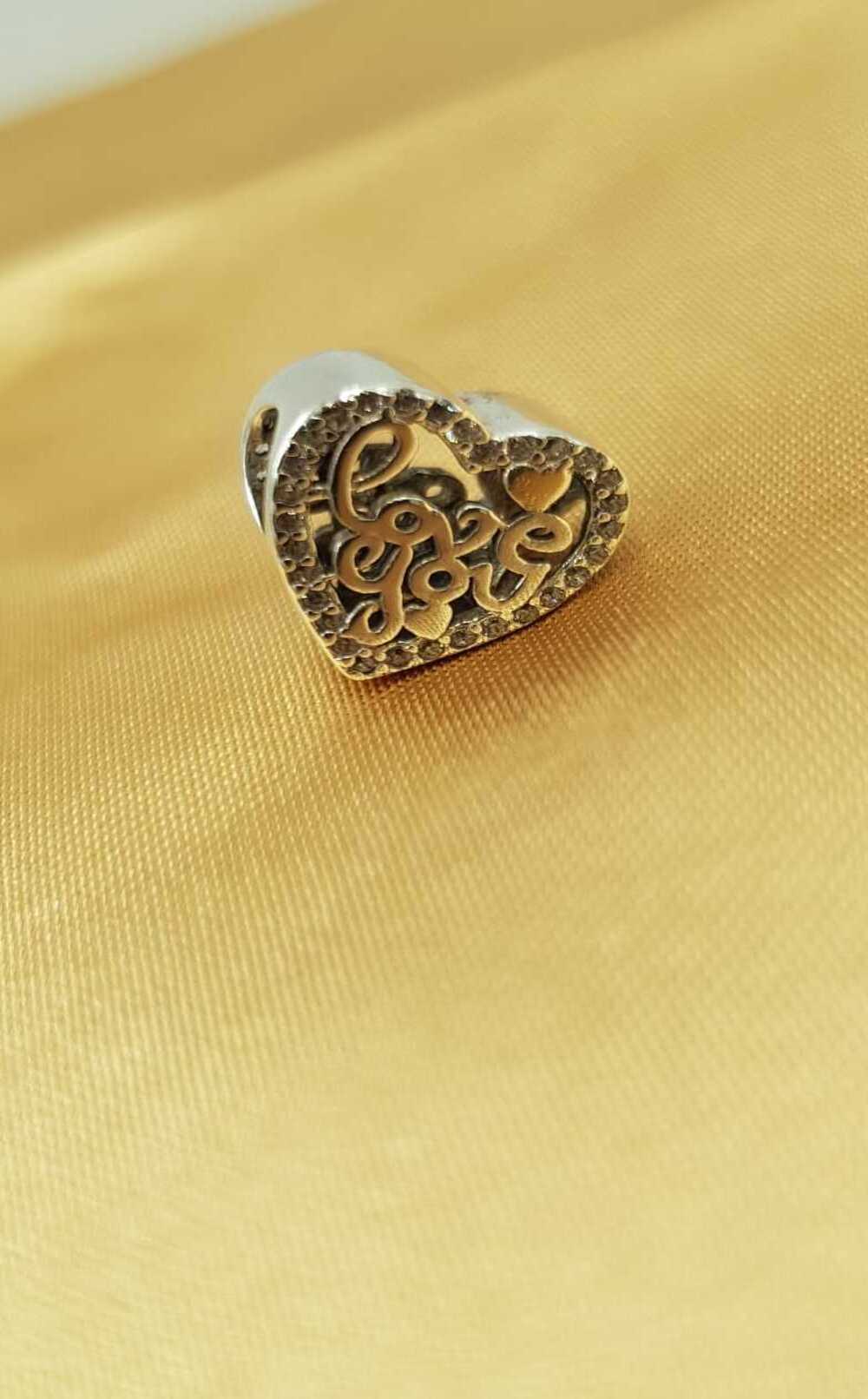 Vog Pandora’s Charm’s Love You-Seni Seviyorum 925 Ayar Gümüş Charms