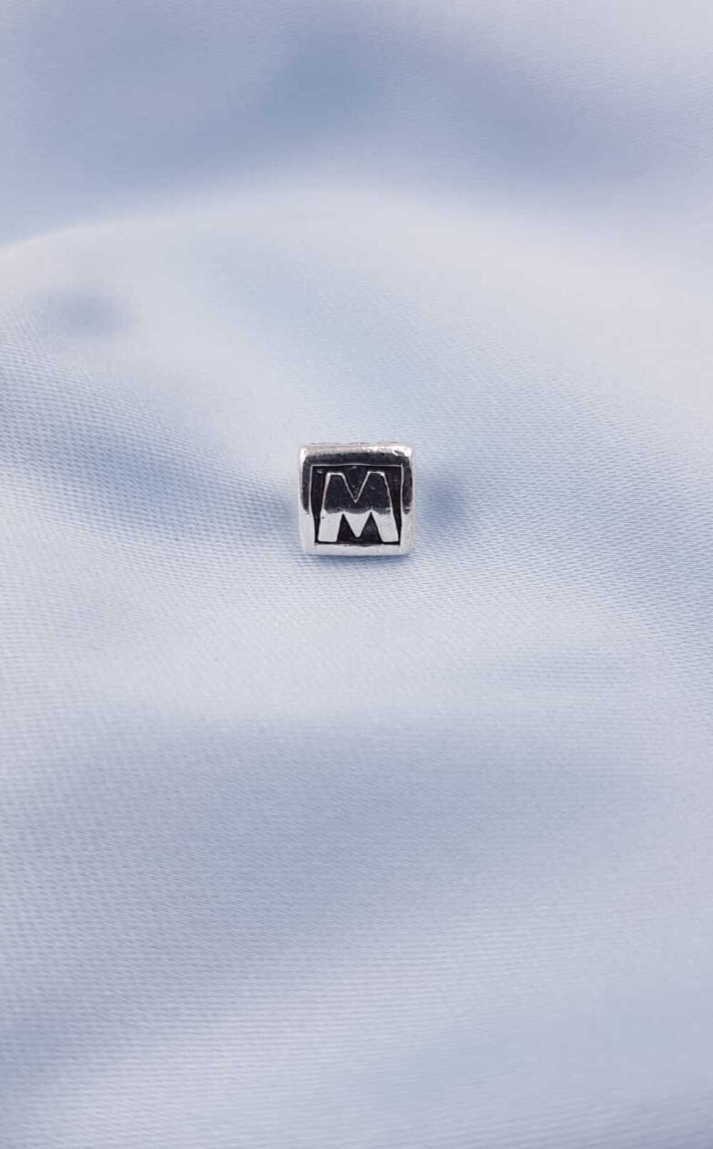 Vog Pandora’s Charm’s (M) Harf 925 Ayar Gümüş Charms