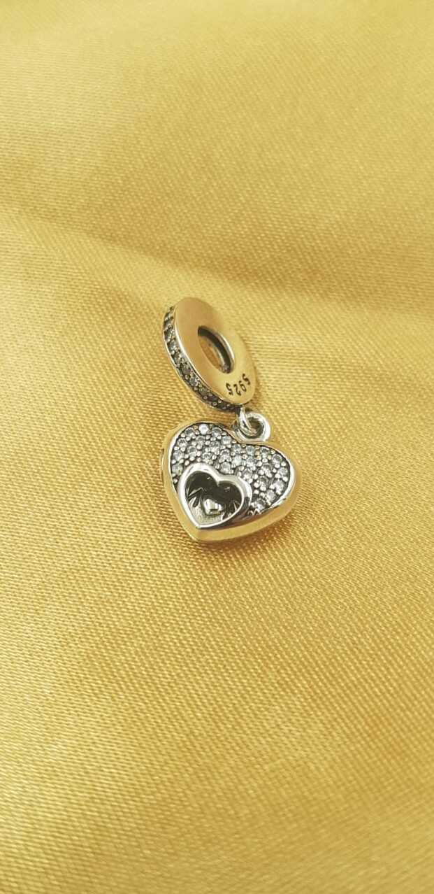 Vog Pandora’s Charm’s Mom Seni Seviyorum Annem 925 Ayar Gümüş Charms