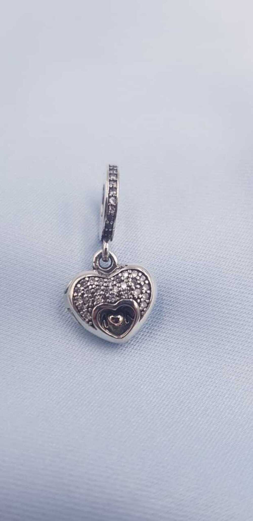 Vog Pandora’s Charm’s Mom Seni Seviyorum Annem 925 Ayar Gümüş Charms