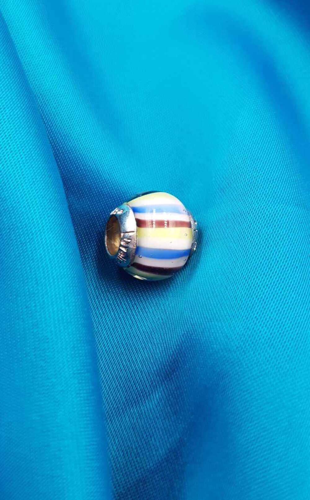 Vog Pandora’s Charm’s Renkli Murona Cam 925 Ayar Gümüş Charms