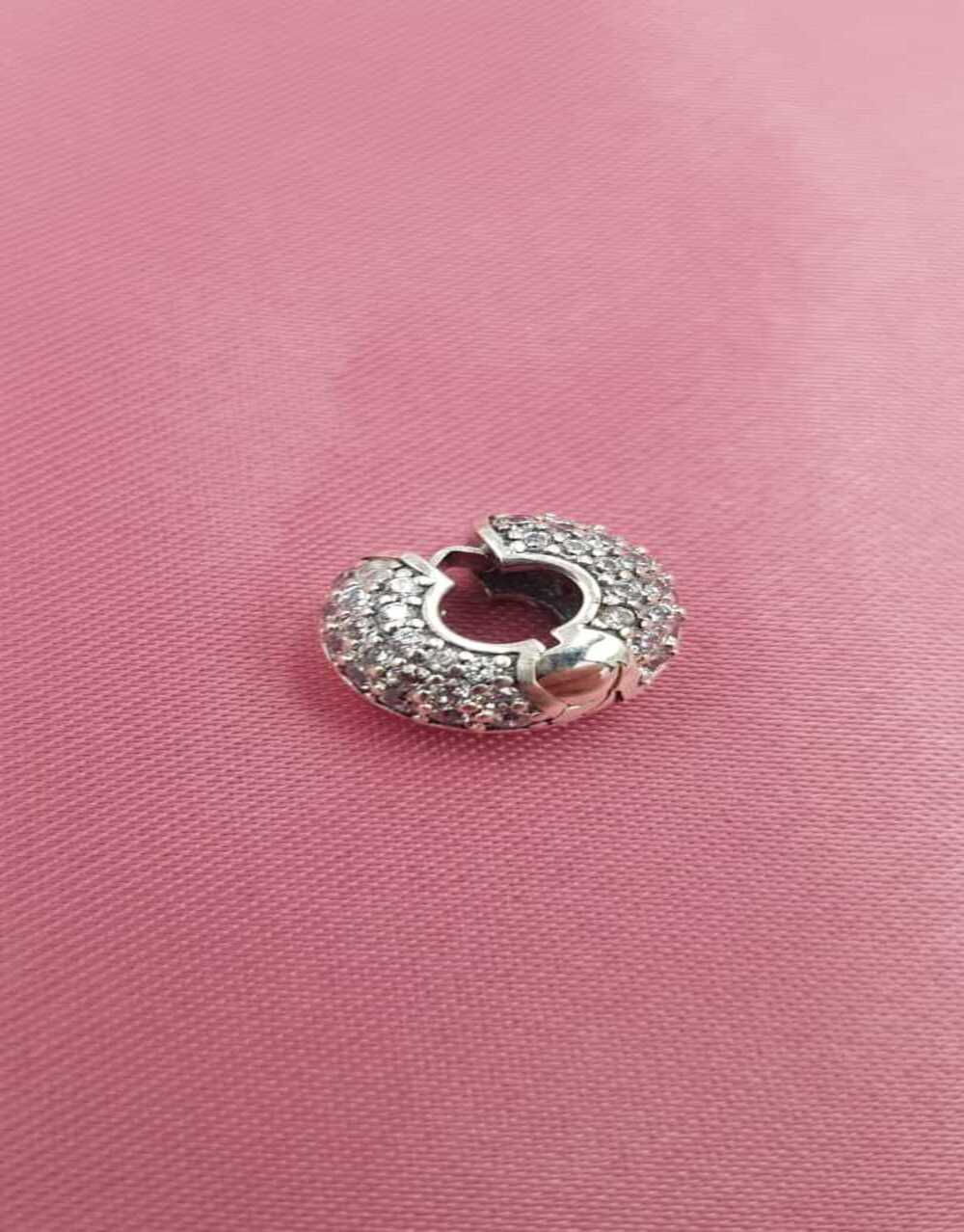 Vog Pandora’s Charm’s Taş Detaylı Kilit,Stop925 Ayar Gümüş Charms
