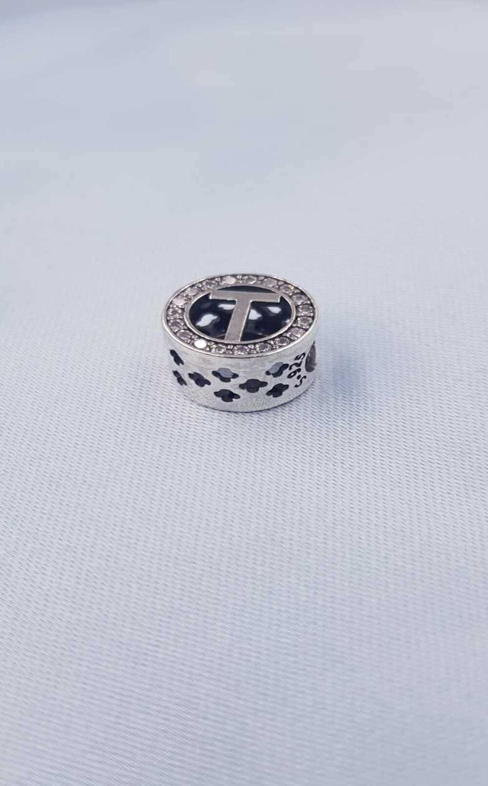 Vog Pandora’s Charm’s Taşlı (T) Harfi 925 Ayar Gümüş Charms