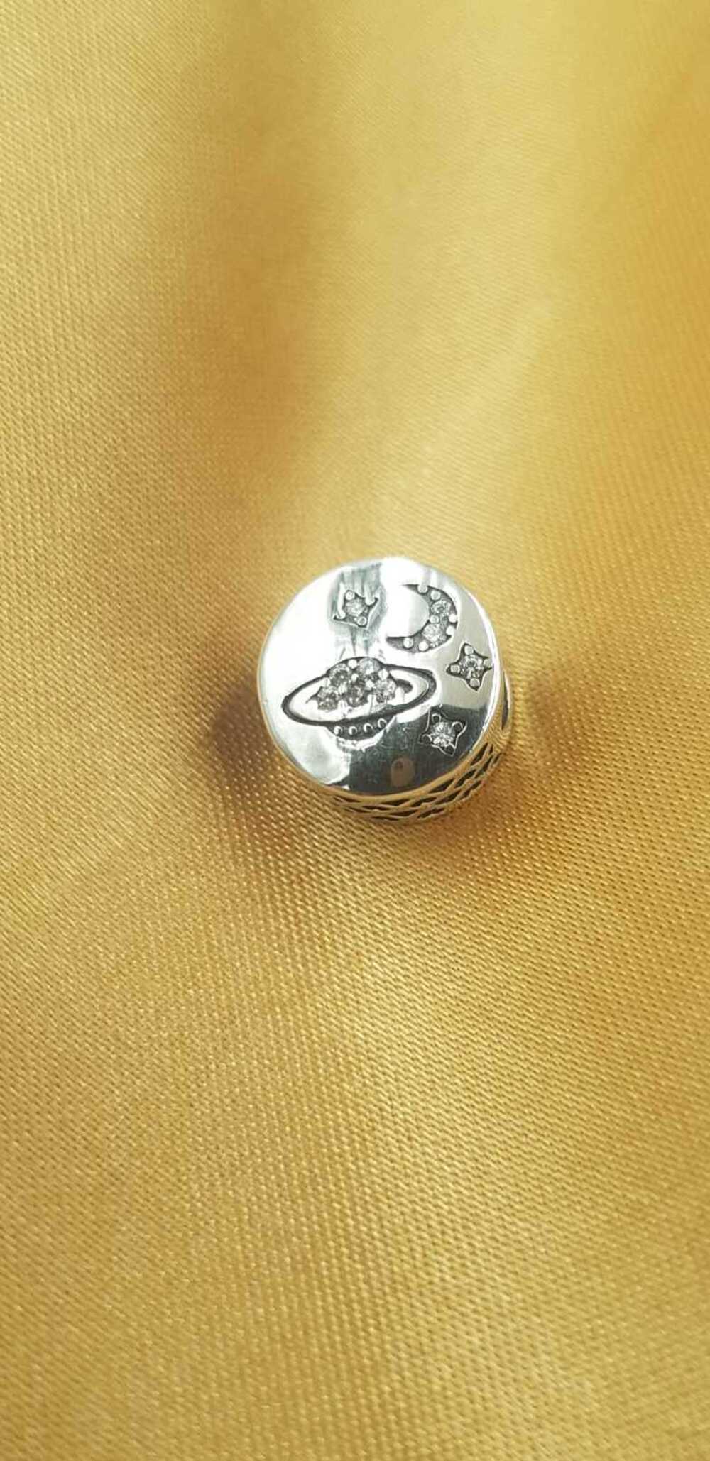 Vog Pandora’s Charm’s Uzay Mekiği.Yıldız Ve Ay 925 Ayar Gümüş Charms