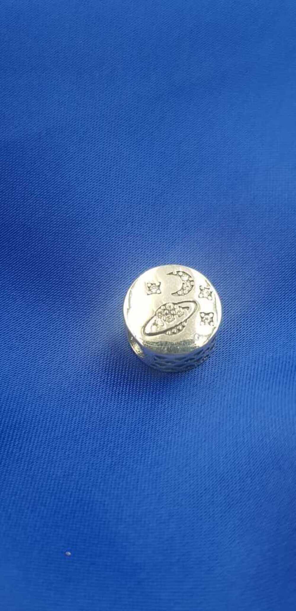 Vog Pandora’s Charm’s Uzay Mekiği.Yıldız Ve Ay 925 Ayar Gümüş Charms