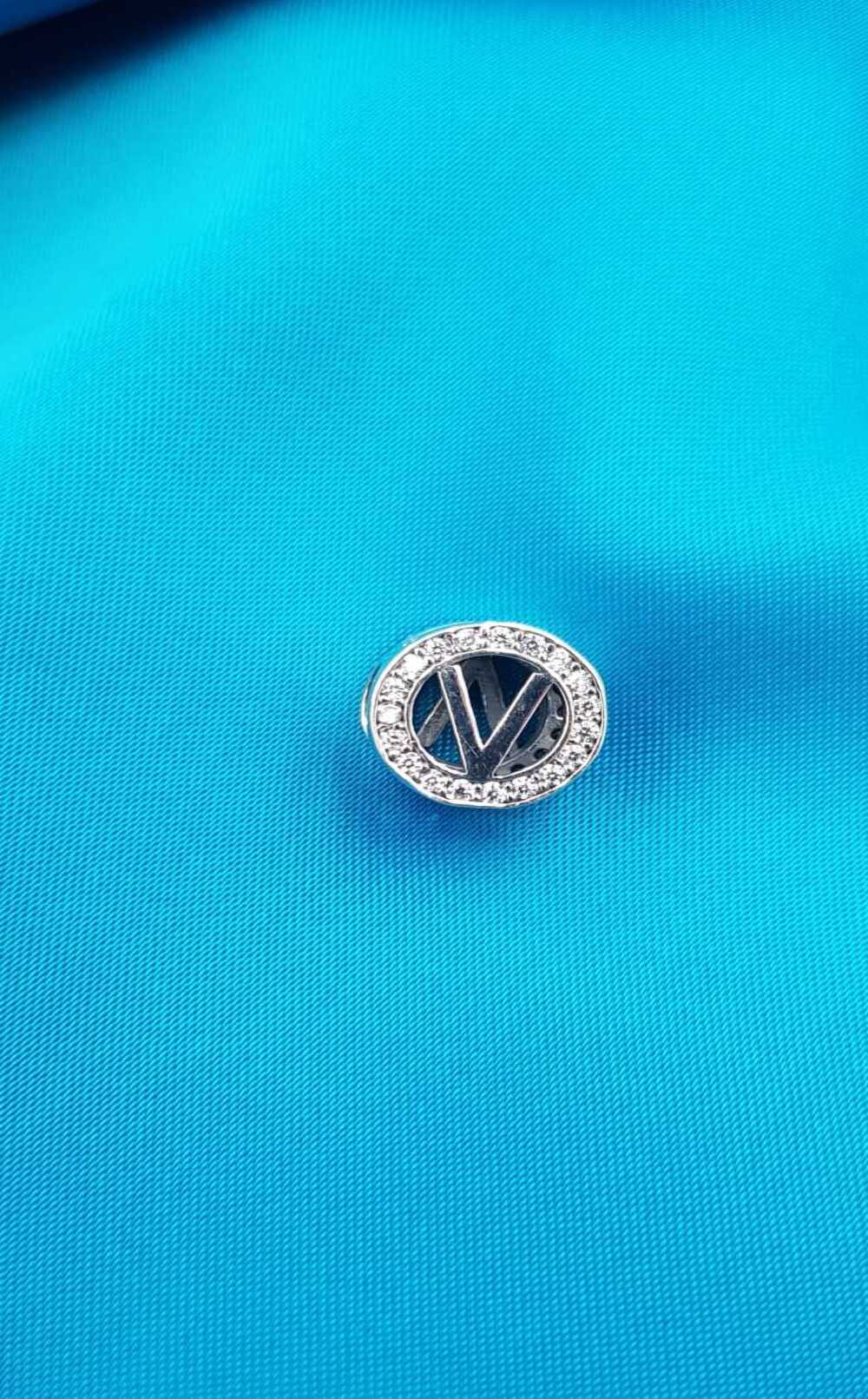 Vog Pandora’s Charm’s (V) Harf Taş Detaylı 925 Ayar Gümüş Charms