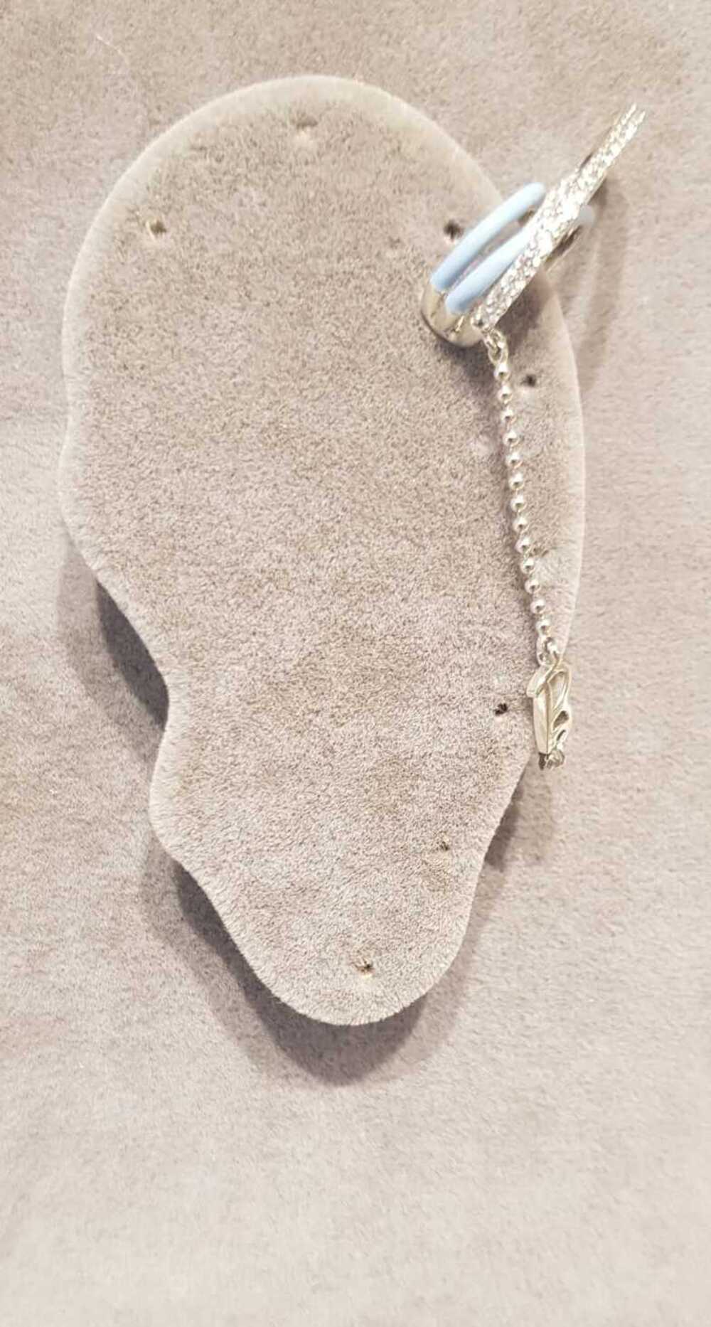 Vog Xuping Model Şık Tasarım Micro Kaplama Earcuff Kıkırdak Küpe