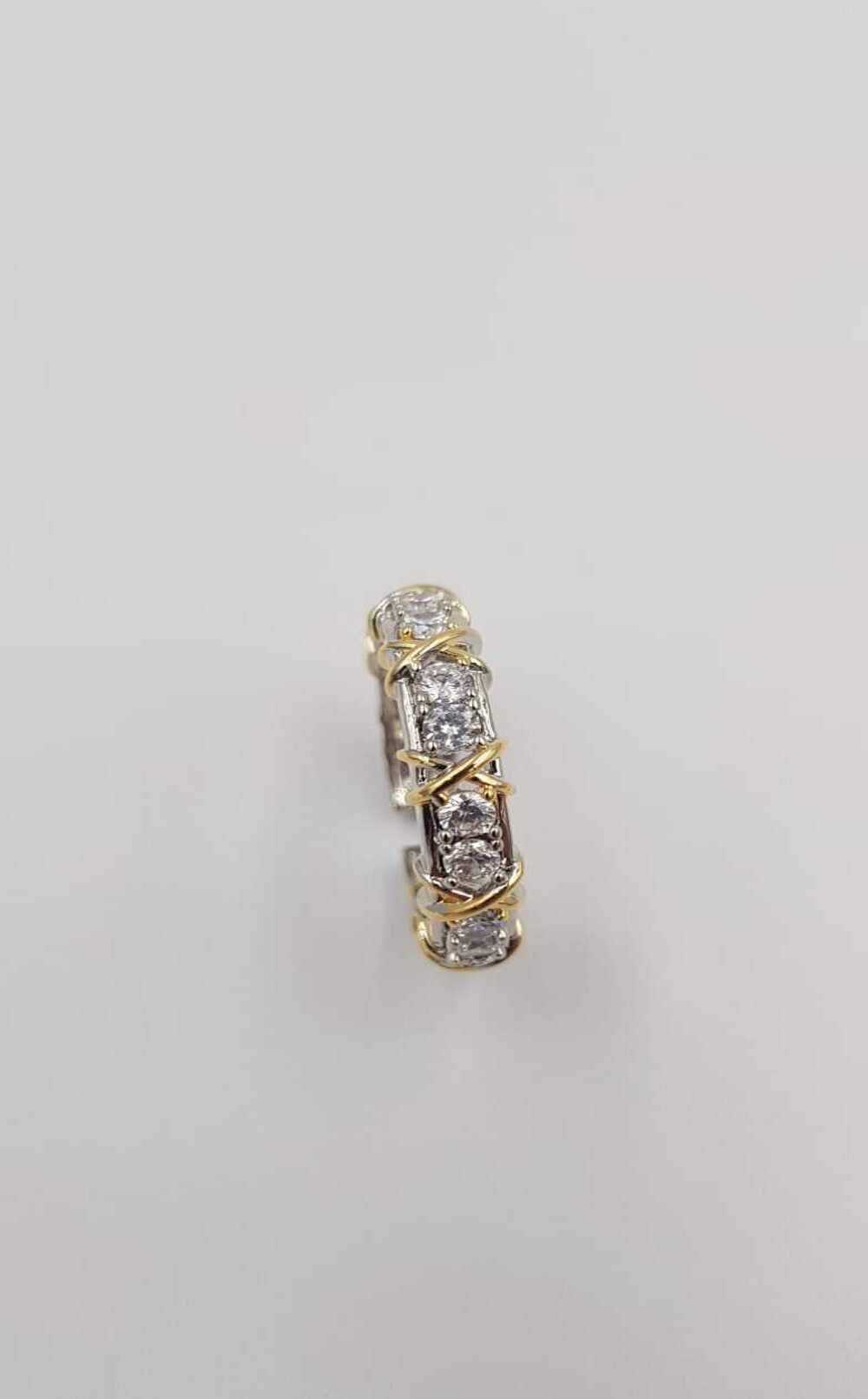 Vog Xuping Tiffany&Co Vip Kadın Micro Kaplama Swarovski Taşlı Çelik Yüzük