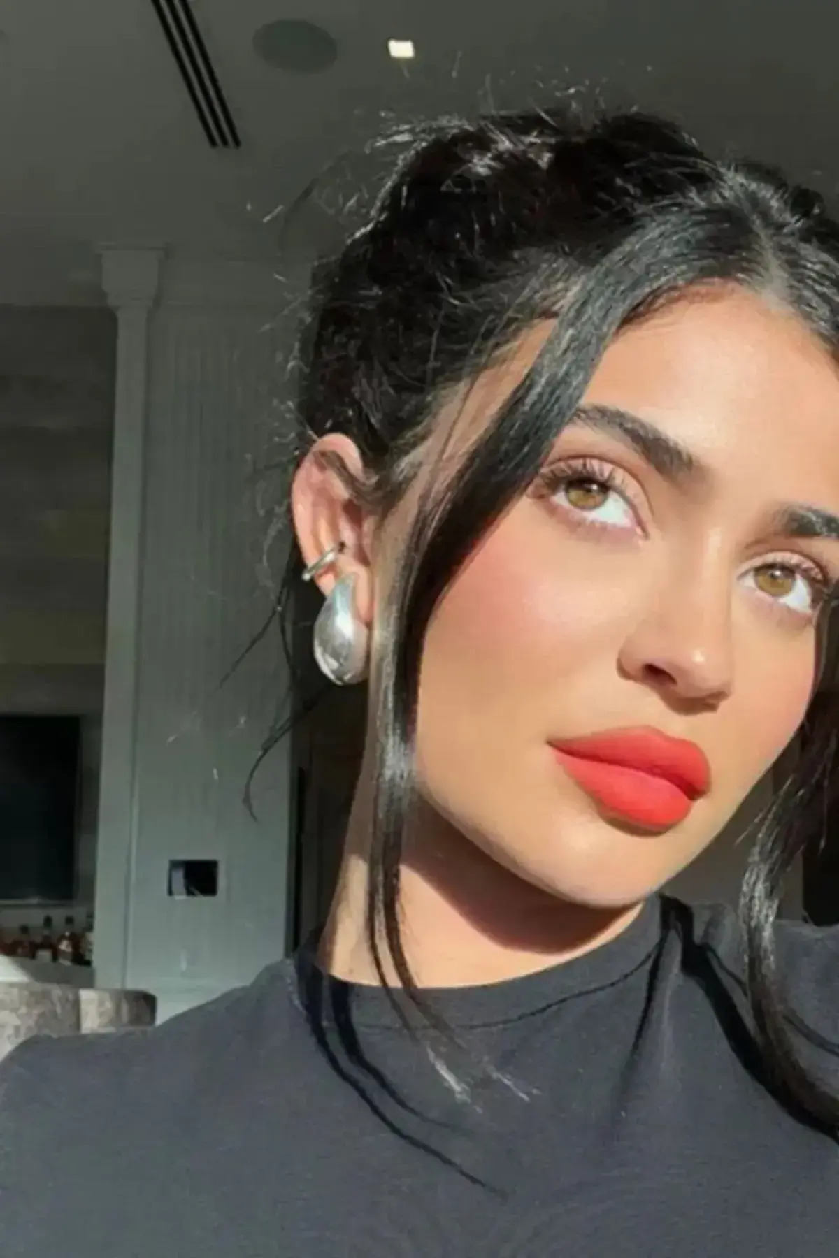 Vog Vip Xuping Çelik Bottega Göz Yaşı Damla Gümüş Renk Sevgiliye,Anneye,Eşe Küpe Küçük Boy